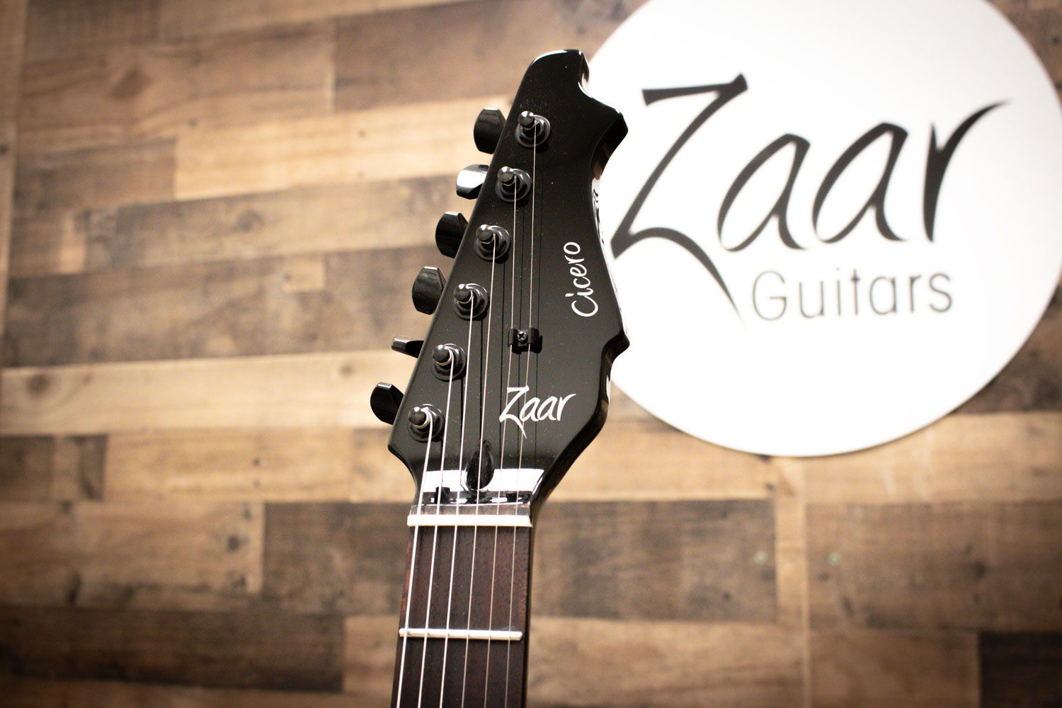 Zaar Cicero Black Series Electric Guitar